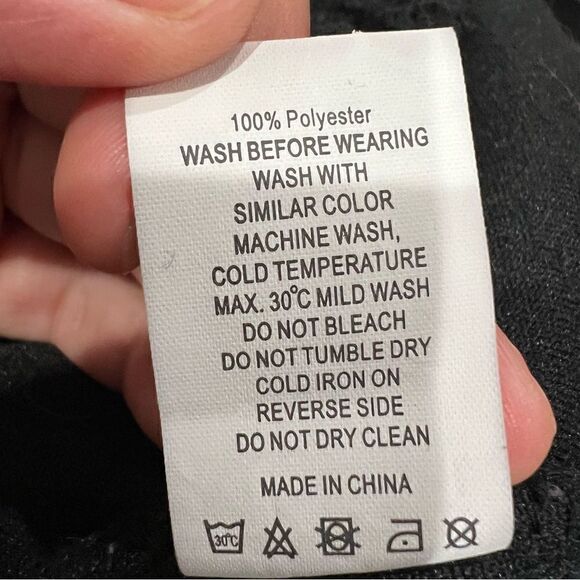 ZYIA Active Flying V Black Cheetah Fleece Jacket Full Zip Womens XXXL 3XL - Picture 5 of 5